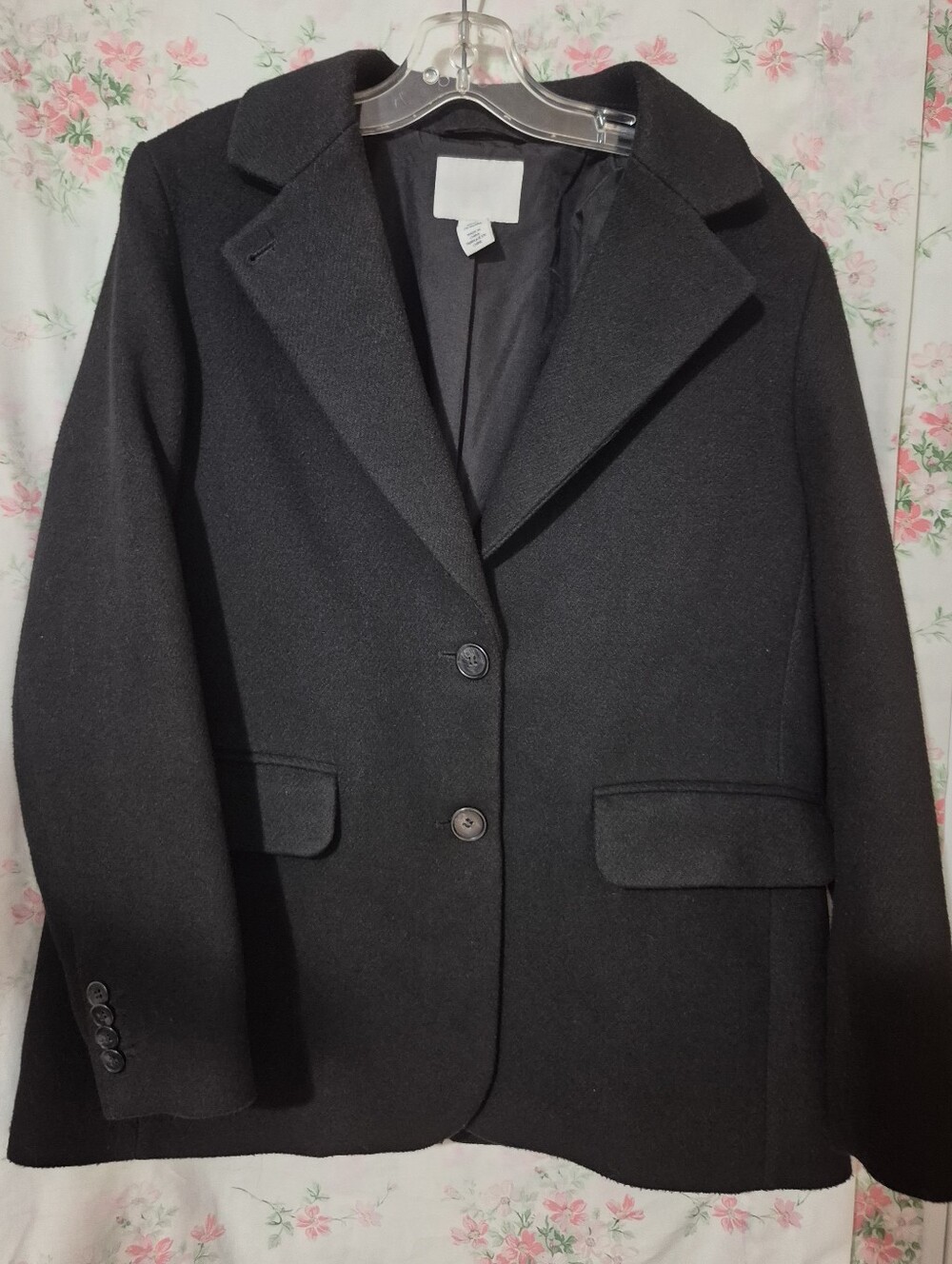 H&M Tailored Single-Breasted Wool-Blend Coat / Blazer